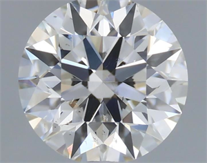 Foto Diamante Natural 0.59 quilates, Redondo , Color I, claridad SI2 y certificado GIA de