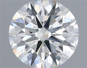 Foto Diamante Natural 0.54 quilates, Redondo , Color I, claridad SI1 y certificado GIA de