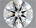 Diamante Natural 0.57 quilates, Redondo , Color K, claridad SI2 y certificado GIA