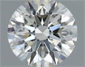 Diamante Natural 0.52 quilates, Redondo , Color J, claridad VS2 y certificado GIA