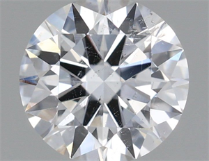 Foto Diamante Natural 0.60 quilates, Redondo , Color D, claridad I1 y certificado GIA de