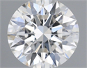 Natural Diamond 0.40 Carats, Round with Excellent Cut, E Color, SI1 Clarity and Certified by GIA