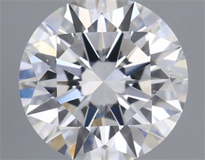 Foto Diamante Natural 0.48 quilates, Redondo , Color E, claridad SI2 y certificado GIA de