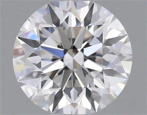 Foto Diamante Natural 0.40 quilates, Redondo , Color E, claridad VS2 y certificado GIA de