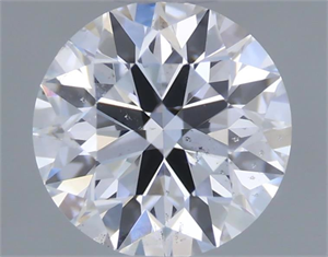 Foto Diamante Natural 0.44 quilates, Redondo , Color D, claridad SI2 y certificado GIA de