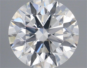 Foto Diamante Natural 0.47 quilates, Redondo , Color G, claridad SI1 y certificado GIA de