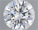 Diamante Natural 0.41 quilates, Redondo , Color F, claridad VS2 y certificado GIA