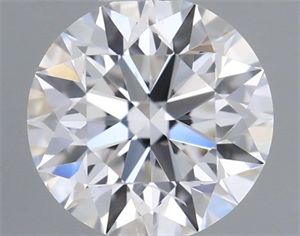 Picture of Natural Diamond 0.40 Carats, Round with Excellent Cut, D Color, SI2 Clarity and Certified by GIA