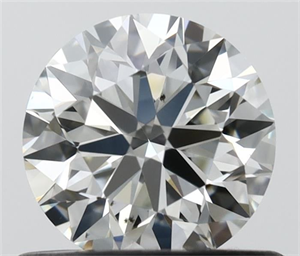 Foto Diamante Natural 0.61 quilates, Redondo , Color I, claridad VS2 y certificado IGI de