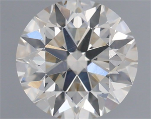 Foto Diamante Natural 0.61 quilates, Redondo , Color K, claridad SI1 y certificado IGI de