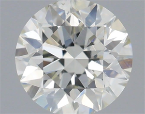 Picture of Natural Diamond 0.50 Carats, Round with Excellent Cut, H Color, SI1 Clarity and Certified by IGI