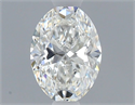 Natural Diamond 0.42 Carats, Oval with  Cut, G Color, VS1 Clarity and Certified by GIA