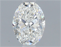 Diamante Natural 0.41 quilates, Ovalado , Color G, claridad VS2 y certificado GIA