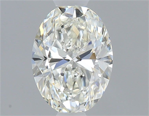 Picture of Natural Diamond 0.60 Carats, Oval with  Cut, I Color, VS2 Clarity and Certified by GIA