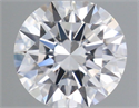 Diamante Natural 0.40 quilates, Redondo , Color D, claridad VS2 y certificado GIA