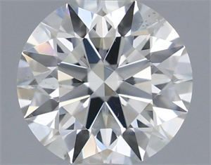 Foto Diamante Natural 0.44 quilates, Redondo , Color J, claridad SI1 y certificado GIA de