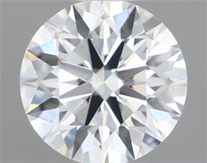 Foto Diamante Natural 0.51 quilates, Redondo , Color H, claridad VS1 y certificado GIA de