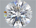 Lab Grown Diamond 5.06 Carats, Round with Excellent Cut, F Color, SI1 Clarity and Certified by IGI