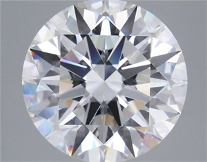 Picture of Lab Grown Diamond 9.07 Carats, Round with Ideal Cut, F Color, VVS2 Clarity and Certified by IGI