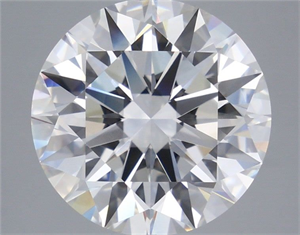 Picture of Lab Grown Diamond 9.07 Carats, Round with Ideal Cut, F Color, VVS2 Clarity and Certified by IGI