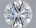 Del inventario de diamantes de laboratorio, 2.54 quilates, Redondo , Color E, claridad VVS2 y certificado IGI