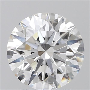 Picture of Lab Grown Diamond 5.56 Carats, Round with Ideal Cut, E Color, VS1 Clarity and Certified by IGI