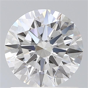 Picture of Lab Grown Diamond 1.21 Carats, Round with Ideal Cut, D Color, VS2 Clarity and Certified by IGI