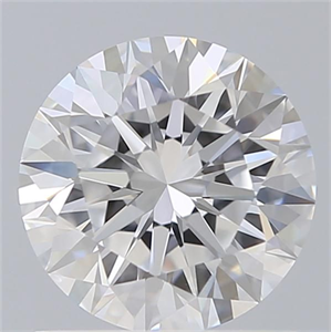 Picture of Lab Grown Diamond 1.16 Carats, Round with Excellent Cut, E Color, VVS2 Clarity and Certified by IGI