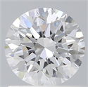 Lab Grown Diamond 1.13 Carats, Round with Excellent Cut, E Color, VVS1 Clarity and Certified by IGI