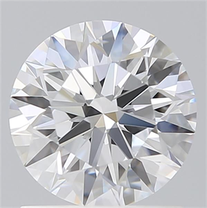 Picture of Lab Grown Diamond 1.23 Carats, Round with Ideal Cut, E Color, VS1 Clarity and Certified by IGI