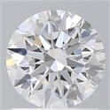 Lab Grown Diamond 1.23 Carats, Round with Ideal Cut, D Color, VVS2 Clarity and Certified by IGI