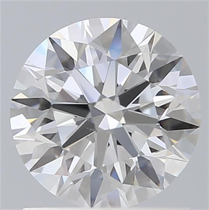 Picture of Lab Grown Diamond 1.22 Carats, Round with Ideal Cut, D Color, VS1 Clarity and Certified by IGI