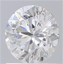 Lab Grown Diamond 1.23 Carats, Round with Ideal Cut, D Color, VVS2 Clarity and Certified by IGI