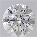 Lab Grown Diamond 1.27 Carats, Round with Excellent Cut, D Color, VS1 Clarity and Certified by IGI