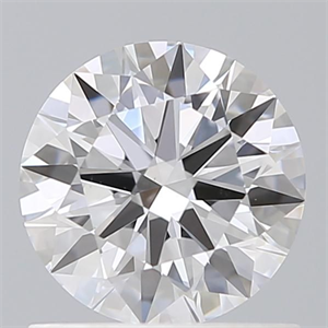 Picture of Lab Grown Diamond 0.93 Carats, Round with Ideal Cut, D Color, VS1 Clarity and Certified by IGI