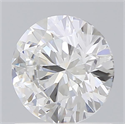 Del inventario de diamantes de laboratorio, 1.07 quilates, Redondo , Color E, claridad VVS1 y certificado IGI