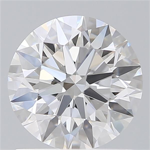 Picture of Lab Grown Diamond 1.21 Carats, Round with Ideal Cut, D Color, VS1 Clarity and Certified by IGI