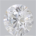 Lab Grown Diamond 1.12 Carats, Round with Ideal Cut, E Color, VVS2 Clarity and Certified by IGI