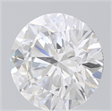 Del inventario de diamantes de laboratorio, 1.10 quilates, Redondo , Color D, claridad VVS2 y certificado IGI