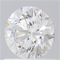Del inventario de diamantes de laboratorio, 0.90 quilates, Redondo , Color D, claridad VVS2 y certificado IGI