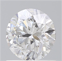 Lab Grown Diamond 0.93 Carats, Round with Ideal Cut, D Color, VS1 Clarity and Certified by IGI