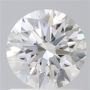 Picture of Lab Grown Diamond 1.08 Carats, Round with Ideal Cut, D Color, VS1 Clarity and Certified by IGI