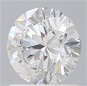 Lab Grown Diamond 1.21 Carats, Round with Ideal Cut, D Color, VS1 Clarity and Certified by IGI