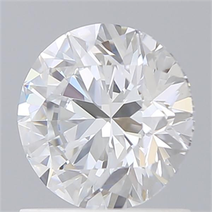 Picture of Lab Grown Diamond 1.09 Carats, Round with Ideal Cut, E Color, VVS2 Clarity and Certified by IGI