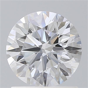Picture of Lab Grown Diamond 1.23 Carats, Round with Ideal Cut, E Color, VVS1 Clarity and Certified by IGI