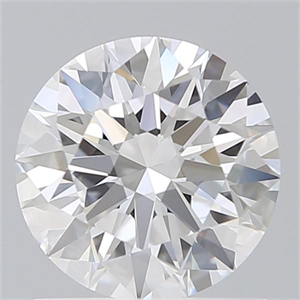 Picture of Lab Grown Diamond 1.11 Carats, Round with Ideal Cut, D Color, VS1 Clarity and Certified by IGI