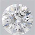 Lab Grown Diamond 1.17 Carats, Round with Ideal Cut, D Color, VS1 Clarity and Certified by IGI