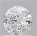 Del inventario de diamantes de laboratorio, 0.90 quilates, Redondo , Color D, claridad VVS2 y certificado IGI