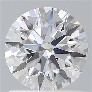 Picture of Lab Grown Diamond 1.17 Carats, Round with Ideal Cut, D Color, VS2 Clarity and Certified by IGI