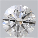 Lab Grown Diamond 1.11 Carats, Round with Ideal Cut, D Color, VS1 Clarity and Certified by IGI